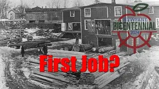 What was your first job in Newfane?