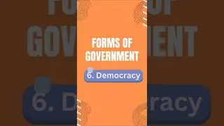 Forms of Government..#Democracy