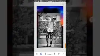 30 second photo editing on Snapseed