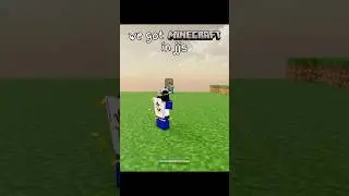 we got minecraft in jjs #jjs #roblox #jjk