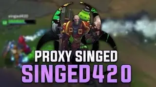 SINGED420 | THE MOST TOXIC SINGED PLAYER | SLOWEST PENTA EVER?!?