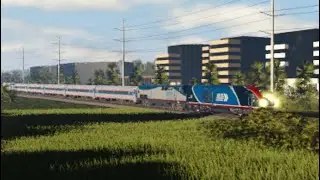 Rail Sim Universe - US LINK ALC42 Silver Star Northbound Cab POV