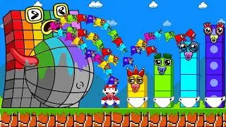 Numberblocks Lost Color but Can Mario save Numberblocks in Super Mario Bros?