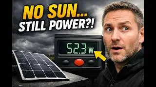 Can a 200W Flexible Solar Panel Work WITHOUT Sun? (Real Test)