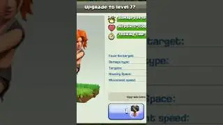 Valkyrie upgrade to max lvl |   Clash Of Clans |