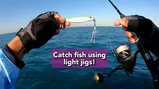 How to catch fish by light jigging | Shimano Stella SW4000XG | Fishing in Qatar | #fishing #bigfish