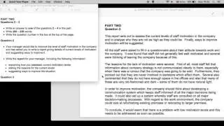 Walkthrough BEC Writing Exam Tips Part 2 Report