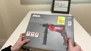 SKILL Hammer Drill 7.5A Unboxing (4K)