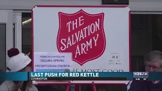 Covington Salvation Army Makes Final Push to Make Red Kettle Goal