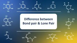 Difference between Bond pair & Lone pair #chemistry #chemicalbonding #covalentbond #chemistrynotes