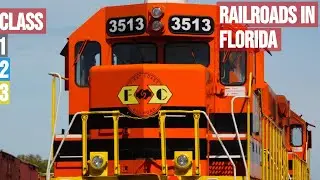 CLASS 1, 2, AND 3 RAILROADS IN FLORDIA!