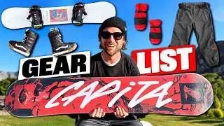 My Snowboard Gear List - Early Season Highlights