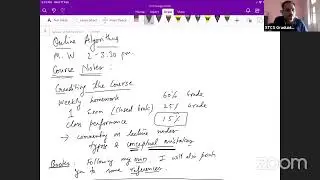 Spring 2021 CSS 314.1 Online Algorithms Lecture #1: Introduction