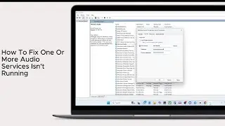 How To Fix One Or More Audio Services Isn't Running