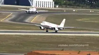[ HD ] TAM Retrojet A319 at Guarulhos GRU SBGR