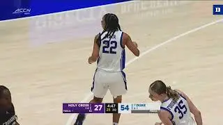 Лучшие моменты боя Duke WBB против Holy Cross | 9 ноября 2025 г.