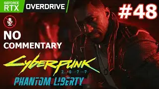 Cyberpunk 2077 Phantom Liberty Full Walkthrough (Path Tracing) #48 ► Abyss Artifact