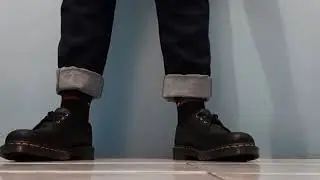 Dr.Martens 1461 Black Ambassador On Feet