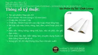 Nẹp s&agrave;n AA ( 46 x 12 ) P.D.Cương  ng&agrave;y 18.06.2025 17h54
