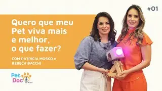 Como cuidar do seu PET para uma vida mais longa e feliz, com Patrícia Mosko e Rebeca Bacchi - #001