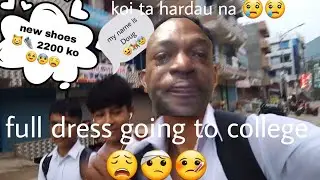 college go to full dress 😵😞😥 ,koi ta hardau na yrr 🥹😰  Daley vlog  , college students