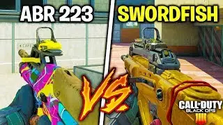 SWORDFISH vs ABR 223 - WHICH OVERPOWERED BURST WEAPON IS BETTER? [BLACK OPS 4 WEAPON COMPARISON]