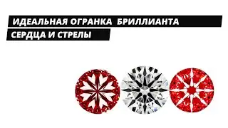 Идеальная огранка бриллианта - Сердца и стрелы - Hearts and Arrows