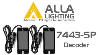 How to Install 7443 LED Decoder Resistor Fix Turn Signal Hyper Flash?