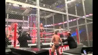 Cm punk vs Ryback (Hell in a cell match) Highlights