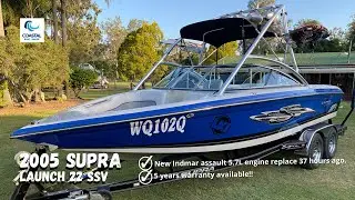 Coastal Boat Sales: 2005 Supra Launch 22 SSV
