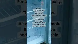 when we open fridge with hope... #comedypoetry #freeversepoetry #everydaychaos #enchantedtaleshub