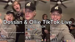 Dossan Bell TikTok live with Ollie Hincy // July 2, 2024