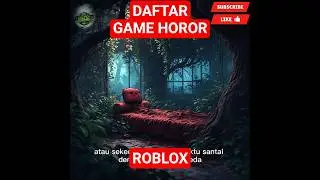Daftar Game Horor Roblox #roblox #robloxedit #robloxshorts #gaming