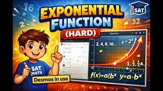 Exponential Functions Hard (DESMOS in use)