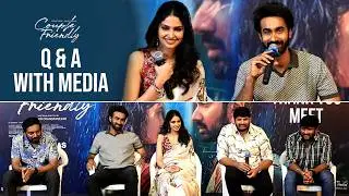 Couple Friendly Team Q & A With Media | Santosh Soban | Manasa Varanasi