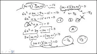 Q06 College Algebra 2022 CLEP Official Study Guide