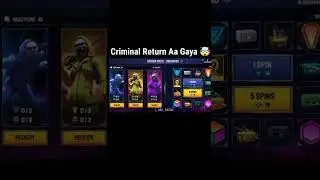 FINALLY😱 ALL CRIMINAL BUNDLE RETURN IN INDIAN SERVER#shorts
