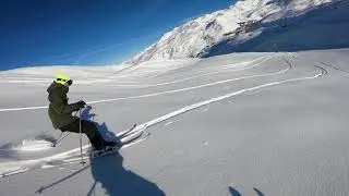 Val Thorens France - Freeride Ski - Lac du Loup - Boismint