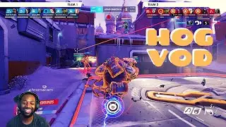 Overwatch Tank Coaching - Roadhog + Winston | Overwatch VOD Review