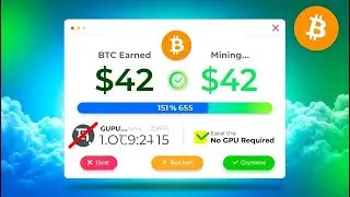 💻 Earn $42 BTC in 30 Minutes | Free Bitcoin Miner for Any PC (2025 Demo)