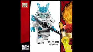 ice emperor - lego ninja go - asmr unboxing- mainan lego