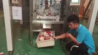 Combination multi weighing heads pop corn nuts granule snacks vertical bag pouch packaging machine t