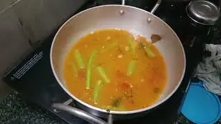 Lunch Menu Pori kozhambu 🍲 Nookal poriyal 🥗 German Turnip fry😋😋