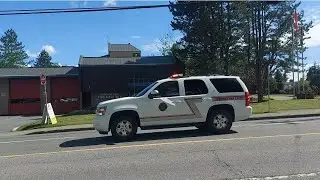 **RARE** Abbotsford fire rescue service Operations Chief Tahoe responding