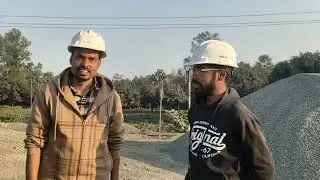 Full process of Hot mix plant of bituminous concrete || Meet one of my Friend & Highway Engineer 