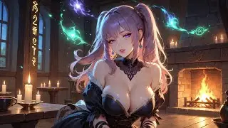 Magical Tavern Music | Relaxing Fantasy Ambience for RPG, Study & Sleep | Anime Style