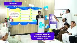 Opening Ceremony Oxbridge Educational Services - Zohaib Abrar CEO