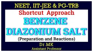 Benzene Diazonium Salt Reactions │ NEET │ IIT JEE │ PG TRB │ Polytechnic TRB Chemistry