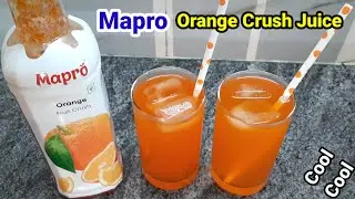 Orange crush juice recipe|mapro orange fruit crush|mapro|orange crush|orange juice|orangejuicerecipe