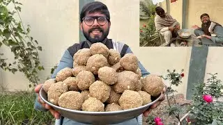 Chawal Aur Gur Ki Pinniyan | Village Style Pinniyan Banayi | Easy Recipe 
